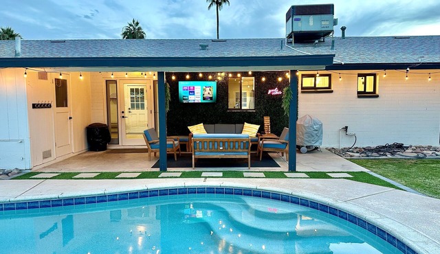 Modern Home w/Pool Near ASU & Scottsdale | Family Friendly in Tempe