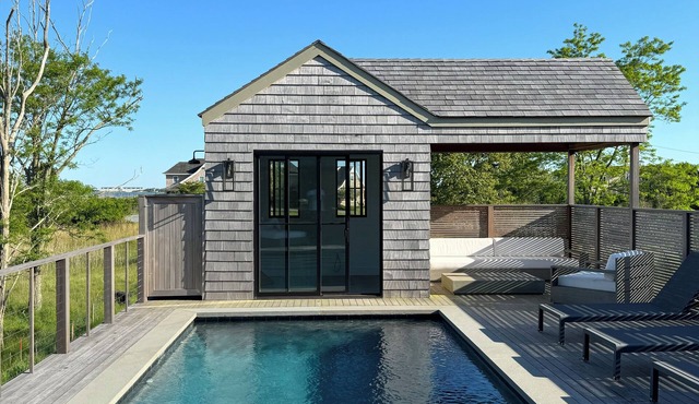 NEW construction. A modern, chic home with all of the best of the best. in Westhampton