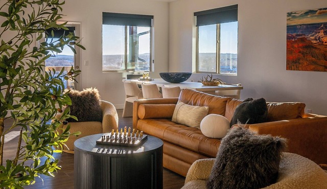 New Modern Downtown Penthouse Condo with undercover parking in Flagstaff
