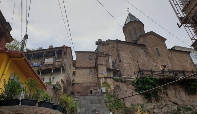 Old Tbilisi- This is the view from our windows