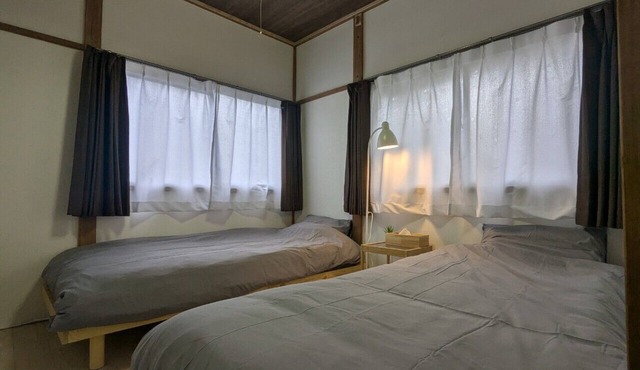 Parking available! Private ryokan for large groups staying without meals: Shunsatsu Shuyu~SHIKI~ (Japanese only) in Maebashi