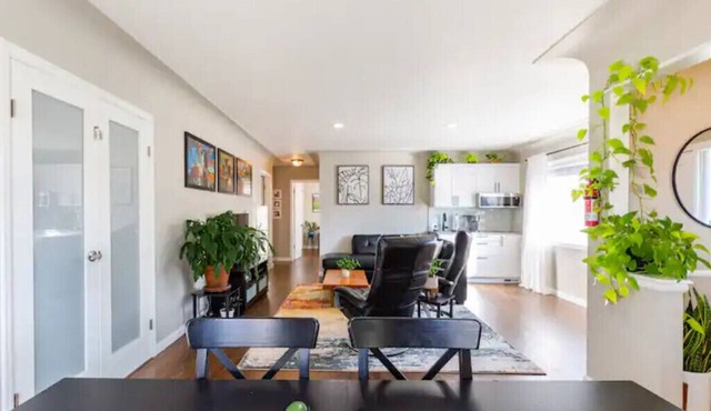 Plant Filled Guest Suite Hosted By Nonprofit in Denver