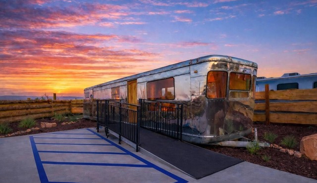 Premium Airstream with Private Hot Tub (Unit I) - 3 Person Premium Airstream in Williams