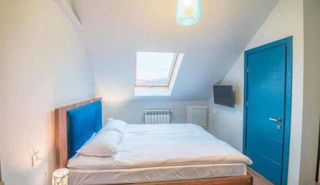 Rooftop Blue Apartment at Rustaveli Avenue