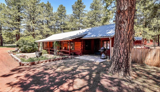 Rustic Star | Authentic Log Cabin in the Woods | Near the Grand Canyon, Flagstaff & Williams in Bellemont