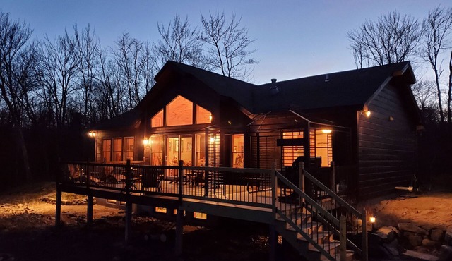 Spectacular Panoramic Views in a Private Setting with ADK 5 Star Accomodations in Old Forge