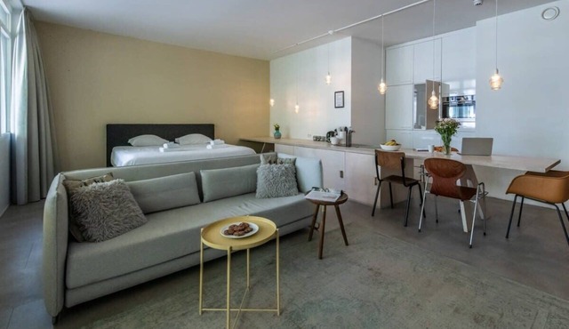 Studio Apartment with Balcony in Amsterdam