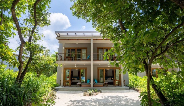 Superb Maldives Beachfront Suite | Bodu Finihi Suite | Private Furnished. in Raa Atoll