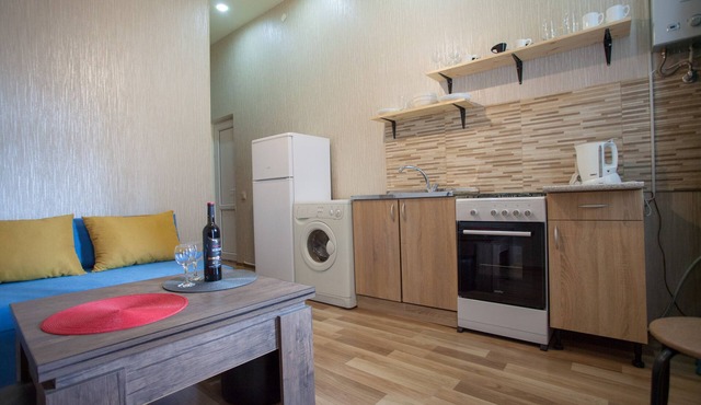 The apartment is located in the old district of the tourist area of ​the city with the view of the city and the center
