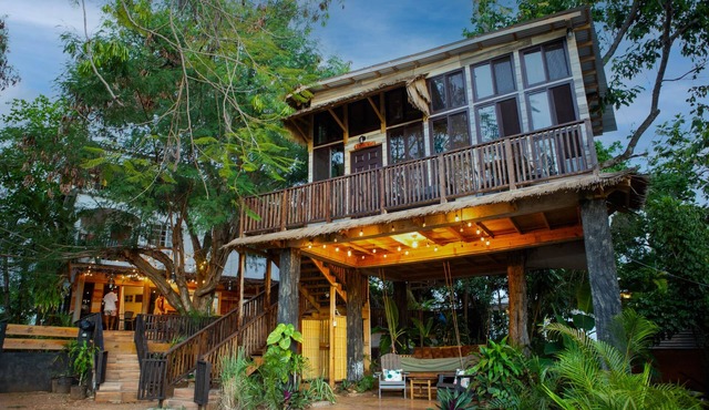 Unique Treehouse Cabin with Ocean Views on West End Negril; Romantic Escape in Westmoreland Parish