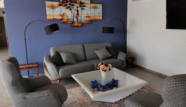 Villa in Tbilisi with a city view