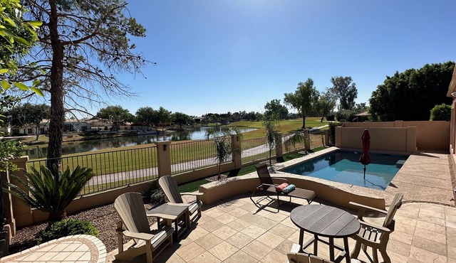 Water/Golf Course Backyard | Heated Pool Included in Price | Modern 3 bedroom in Chandler