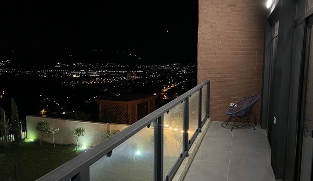 With great view of Tbilisi and 20 minutes of driving to the center
