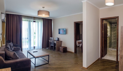 Twin Room, 2 Twin Beds, Balcony, Garden View