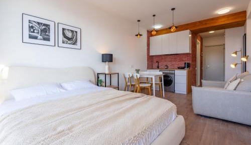 Studio Apartment with Balcony