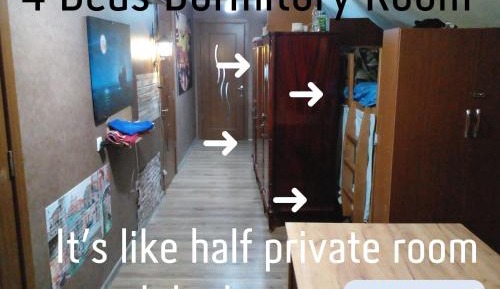 Bunk Bed in Mixed Dormitory Room