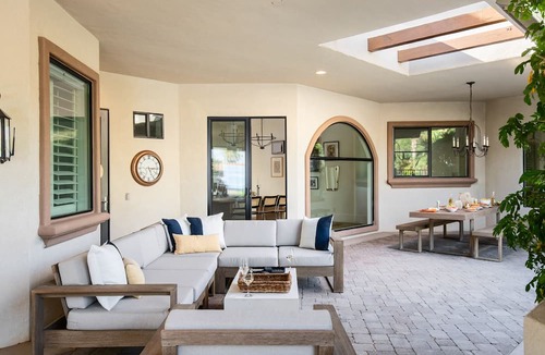 Bermuda Dunes Villa | Expansive Estate Pool + Spa | Basketball + Pickleball Court | Villa Verbena