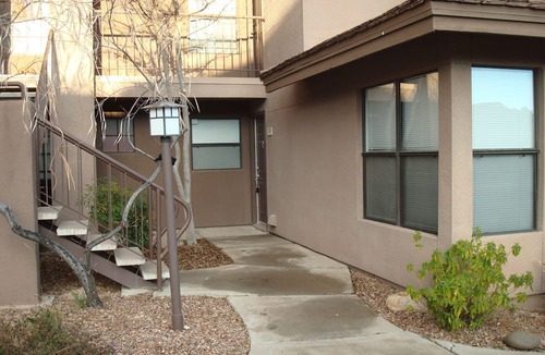 Tucson Condo | Hacienda in the desert. Tucson flair enhances the charm of this Greens condo