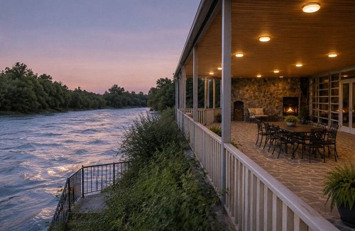 Tsilkani House | Royal Riverside Villa near Kazbegi with Pool & Mountain Views