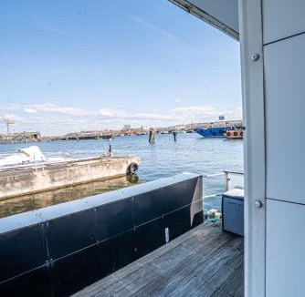Lundby Boat Rental | Unique Houseboat Heart of Gothenburg, Rooftop Deck