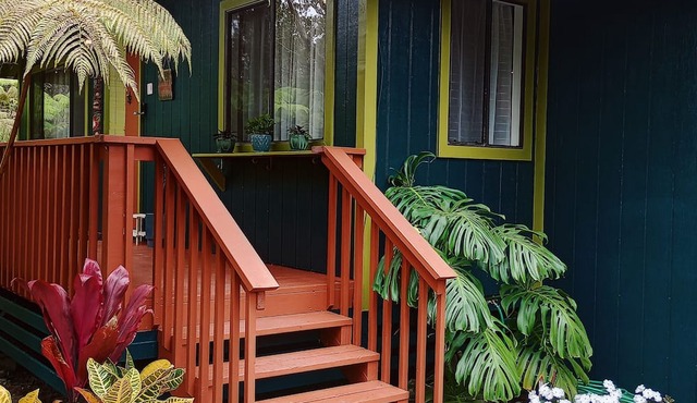 The Jungalow is a charming renovated bungalow minutes from Volcano National Park in Volcano